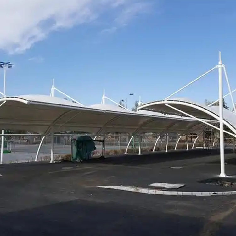 和田市膜结构电动车棚