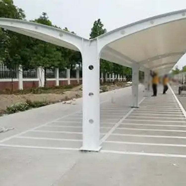 和田市膜结构电动车棚