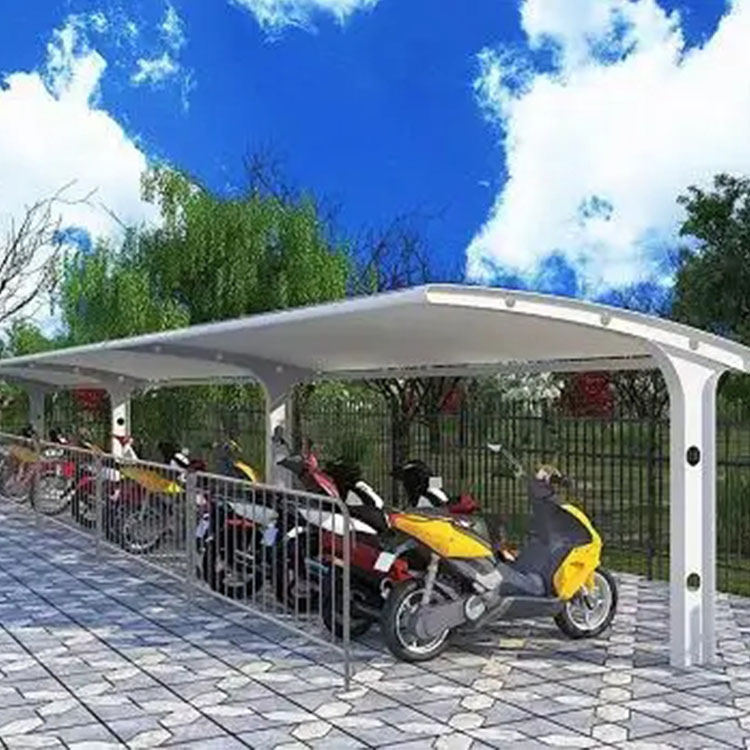 和田市膜结构电动车棚